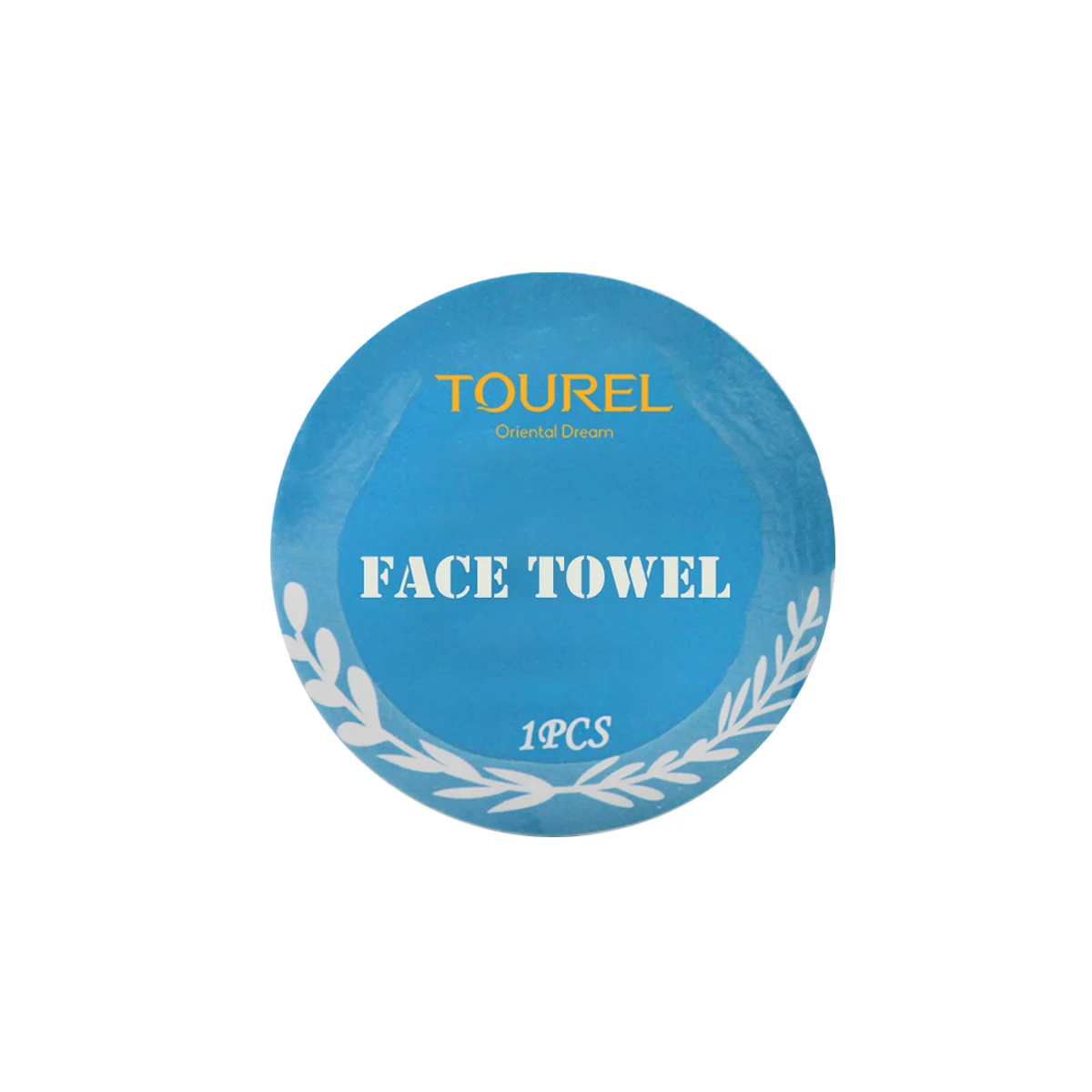 Toalla de algod&oacute;n no tejido personalizada Facial OEM Compresa de alta calidad Tabletas desechables comprimidas para hoteles