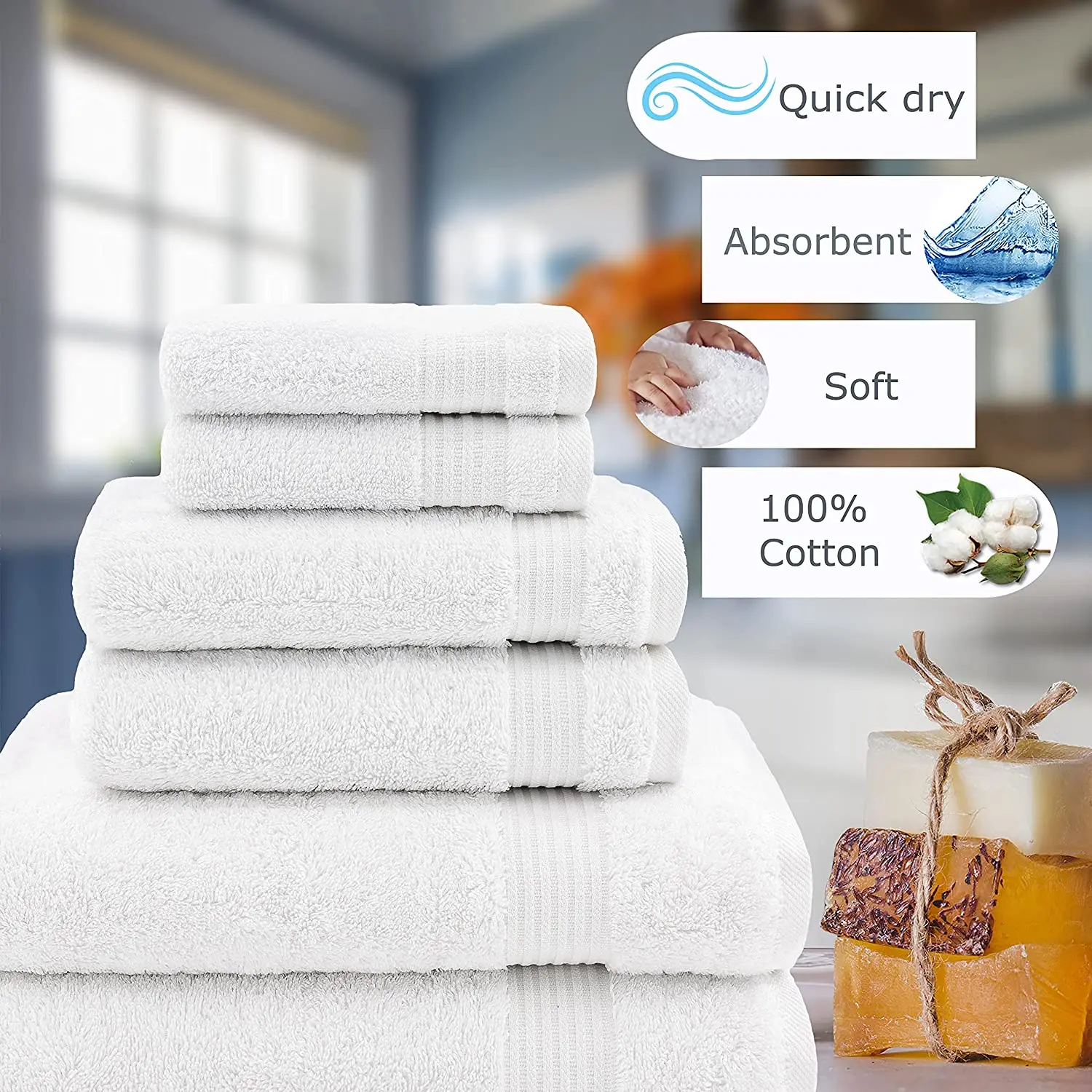 5 Star Towel Set 300-650 Gsm Turkish Compressed Towels For Hotels,Long Towels Cotton For Massage