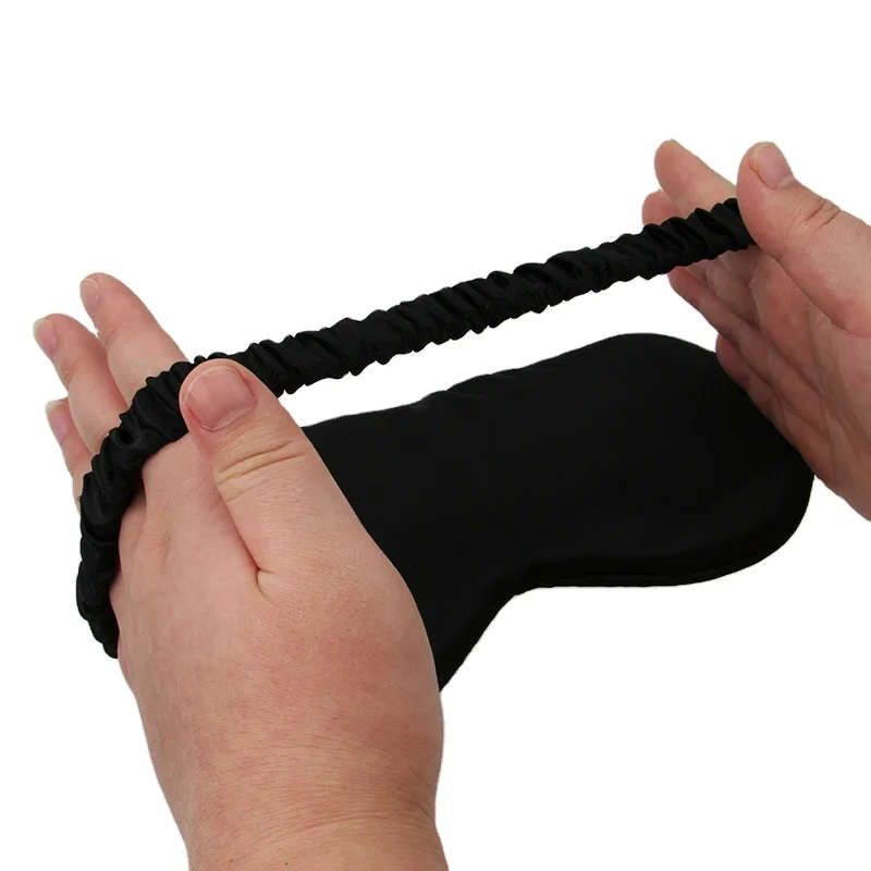 หน้ากากปิดตาสำหรับการเดินทางและนอนหลับ แบบ Blindfold พร้อมขนตาปลอม