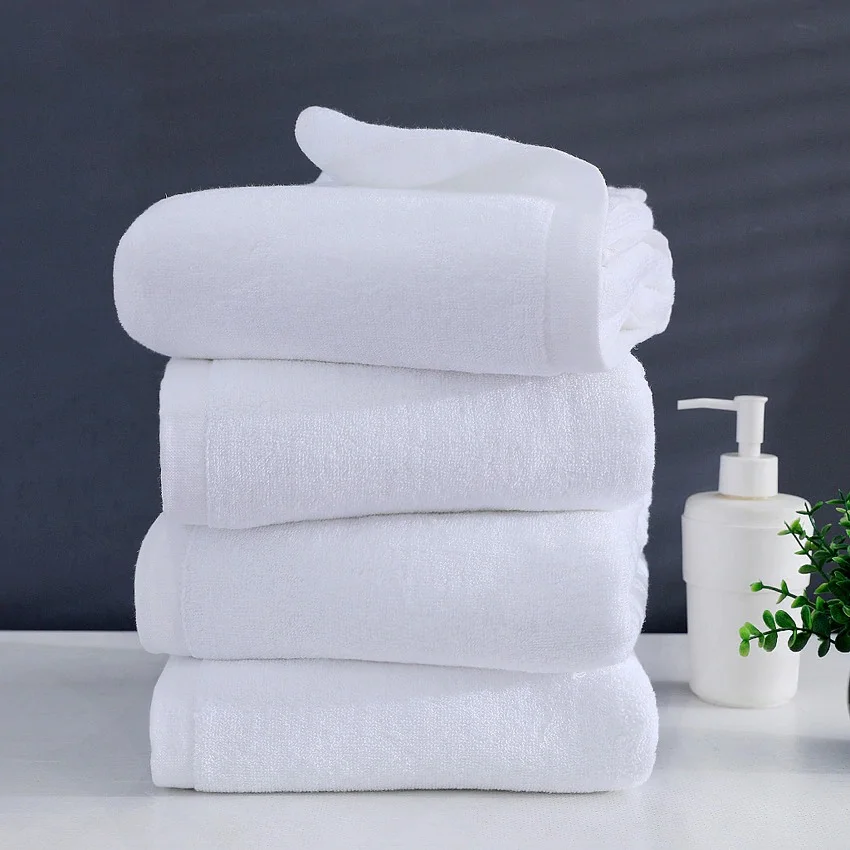 Ensemble De Serviettes Et De Draps Hotel Towels And Linen Set Thick Customized Bath Towel For Hotel
