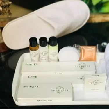 Hotels Linens & Amenities Inc. Private Label Hotel Amenities Body Soap Custom Logo Hotel Amenities Kit