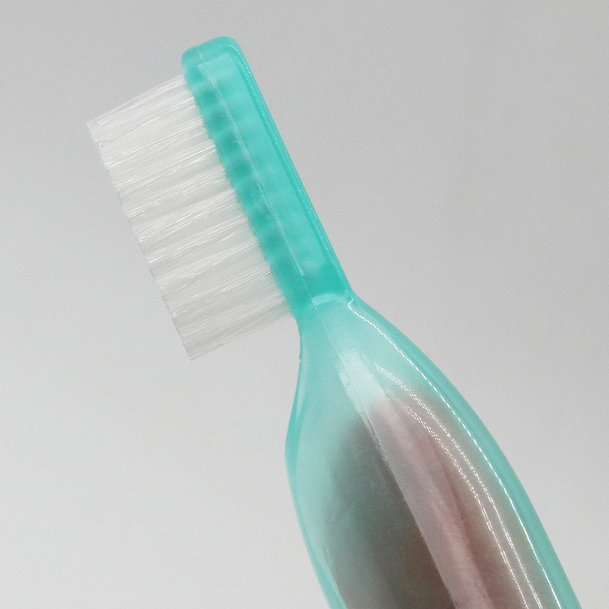 Cepillo de dientes de dedo para prisionero exclusivo mini y corto con estuche a precio de f&aacute;brica