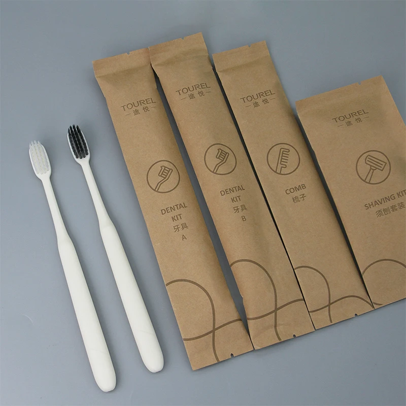 Mayorista Ecol&oacute;gico Desechable De Papel Kraft Esenciales De Jab&oacute;n Para Hotel Amenidades Premium Para Hospitalidad Hotelera