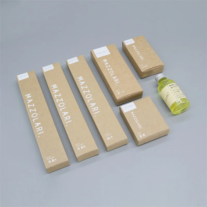 Set de Amenidades de Ba&ntilde;o para Hotel Art&iacute;culos de Tocador a Granel Kit Dental para Habitaciones de Hotel