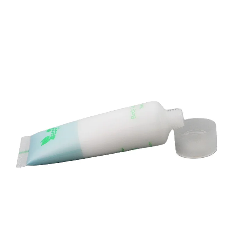 Set de tubos de plástico personalizados para cosméticos, de compresión suave, amenities de hotel, loción corporal, acondicionador, gel de baño económico