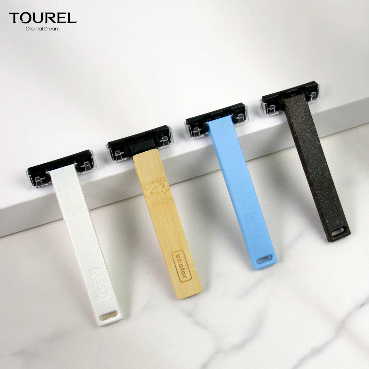 Wholesale Disposable Travel Razor Kit For Men Luxury Hotel & Airline Shaving Amenities Custom Packaging Shaving Kit