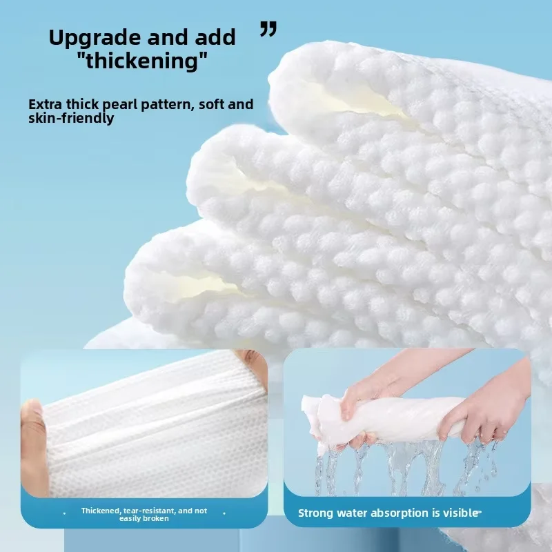 Toalla de baño desechable envuelta individualmente, suave y amigable con la piel, de gran tamaño 70 * 140 cm para spa y salón de belleza