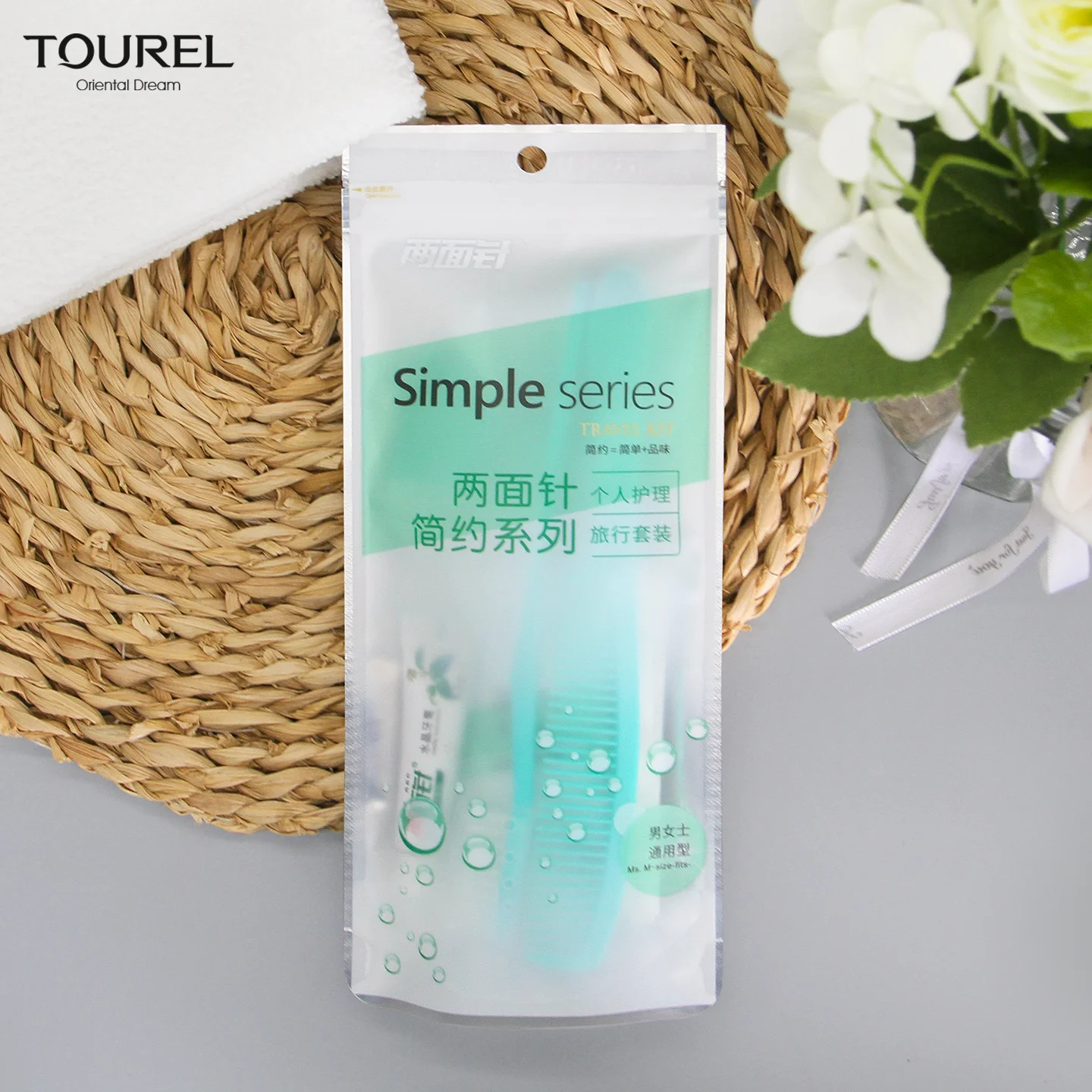 Custom Disposable Airline Amenity Supplies Oem Private Label Travel Essentials Travel Toiletries