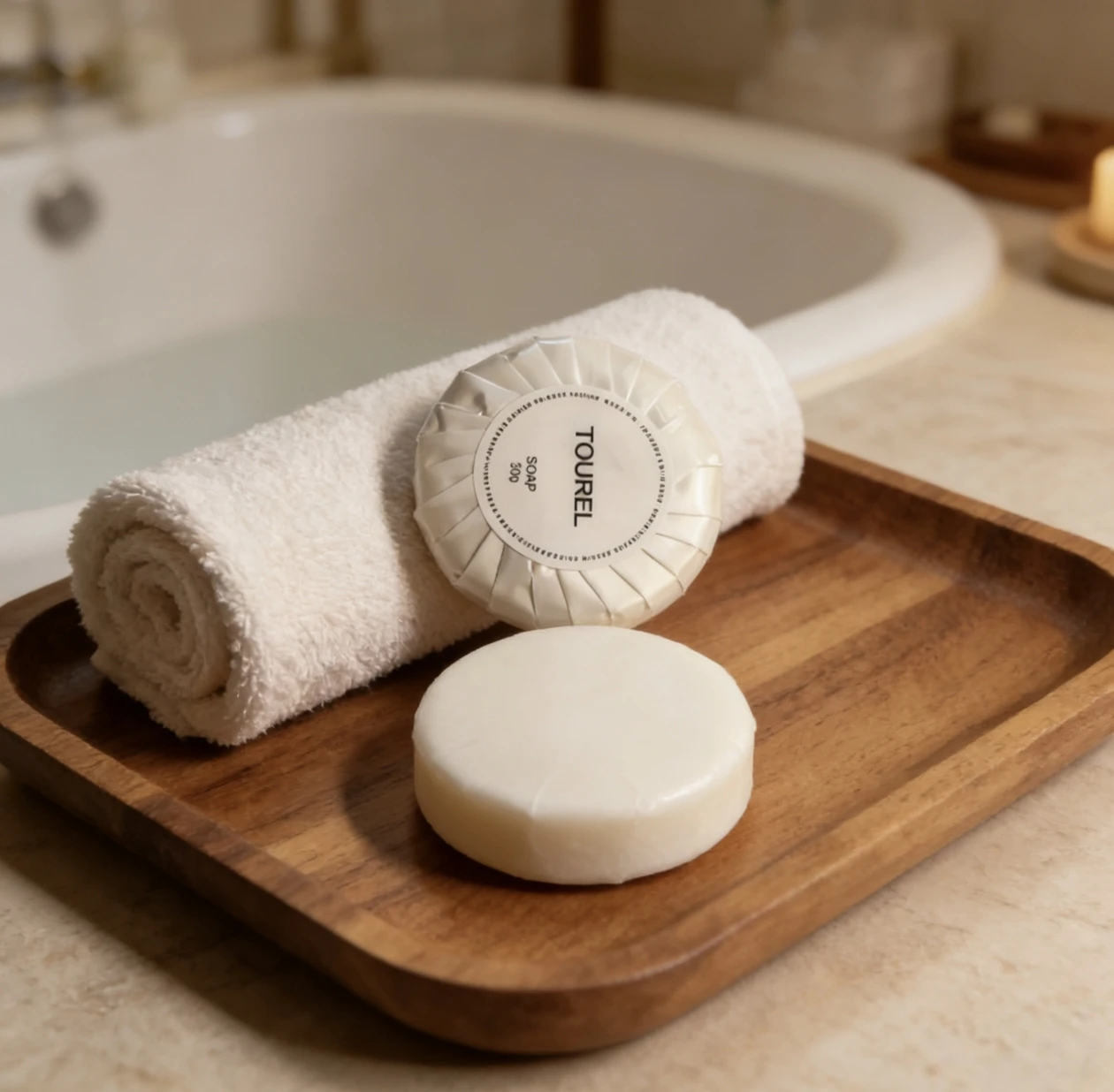 30g Disposable Biodegradable Eco-friendly Moisturizing Luxury Mini Hotel Bath Soap With Customized Logo And Color