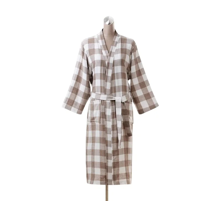 Welcome Wholesales Super Absorption Organic Cotton Bathrobe For Hotel
