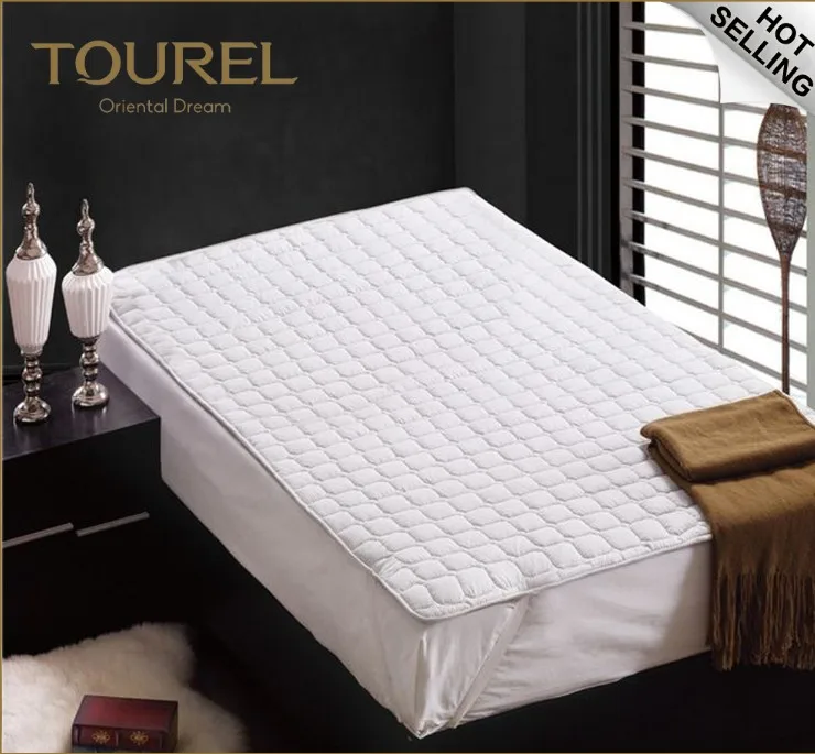 Bedding Sheet Set Floor Bed Mat Waterproof Mattress Protector Plain Anti-bacteria Flame Retardant 300tc