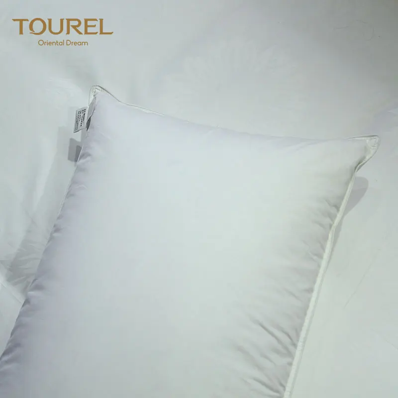 Wholesale Bed Pillow Supplier Cheap White Polyester Microfiber Filling Pillow For Hotel/hospital/home