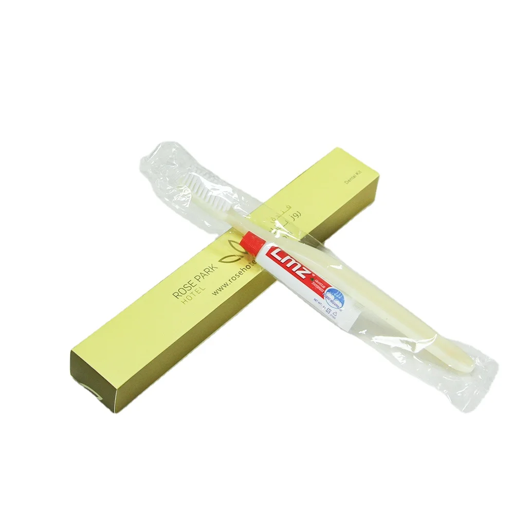 Disposable Biodegradable Hotel Toothbrushes With Custom Logo Plastic Material-cheap Dental Kit From China Manufacturer