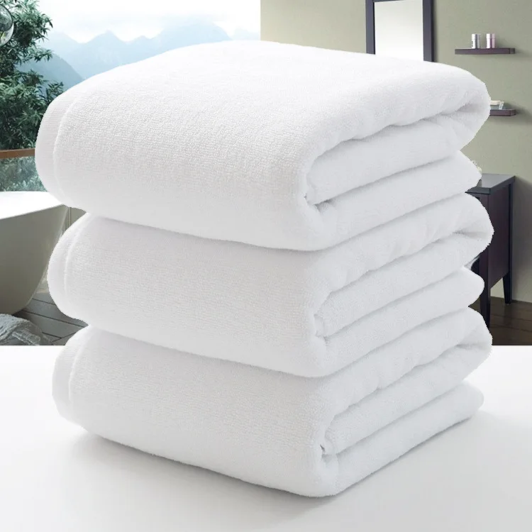 Toalla Blanca 100% Algodón Juego de Toallas de Baño de Hotel de Lujo 5 Estrellas / Toallas de Mano / Toalla de Cara