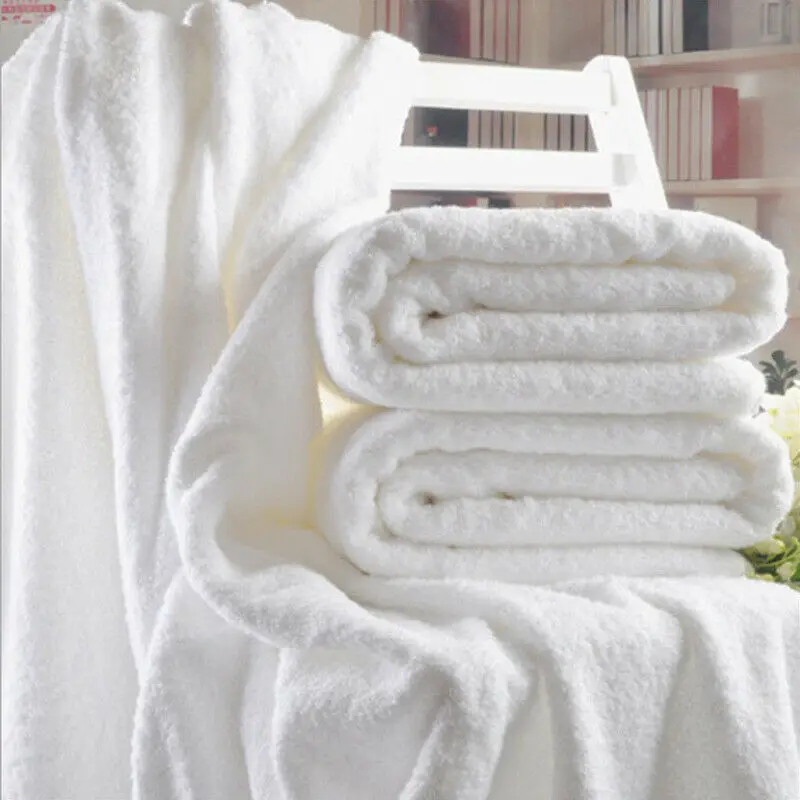 Toalla Blanca 100% Algodón Juego de Toallas de Baño de Hotel de Lujo 5 Estrellas / Toallas de Mano / Toalla de Cara