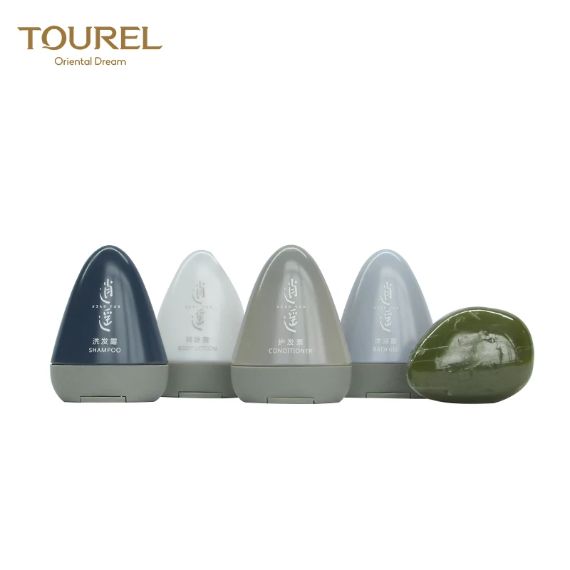 Set de Amenidades de Hotel Ecológico Profesional al por Mayor Suministros Biodegradables de Lujo 5 Estrellas