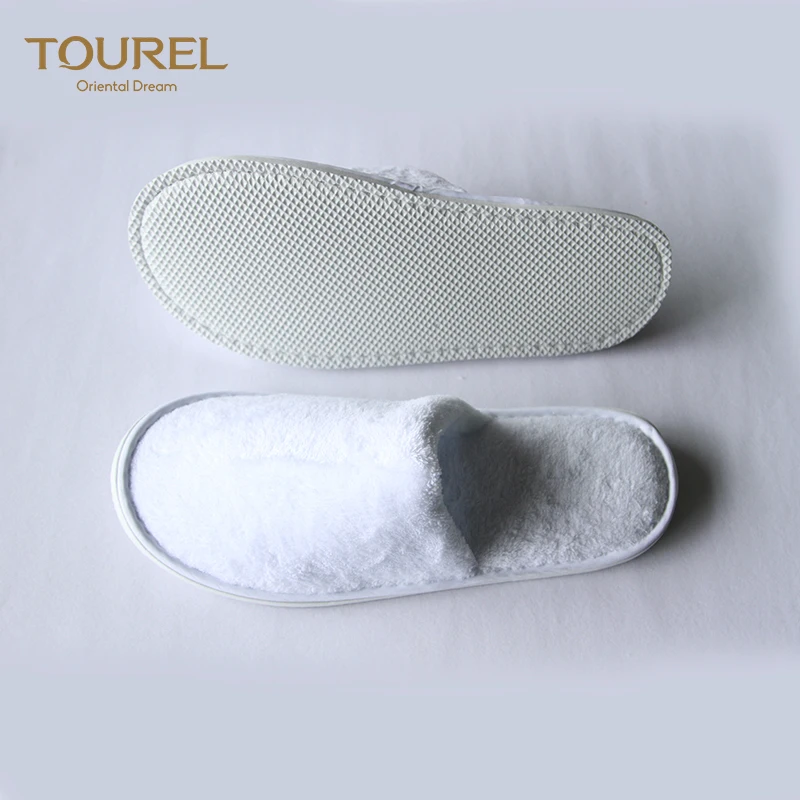 Luxury Custom Hotel Linen Terry Cloth Bath Robes Wholesale Cotton House Slippers For Women Sexy Indoor Slipper For Winter