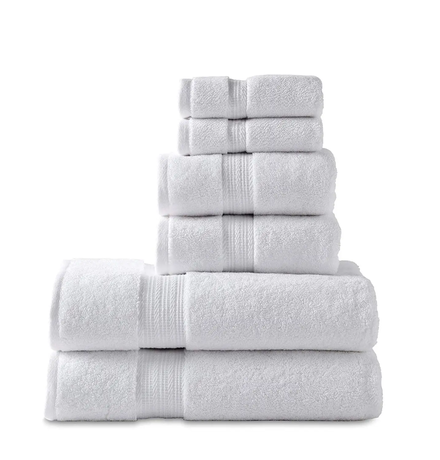 Luxury Extra Thick 70x140 White Cotton Bath Hotel Towel High Quality Disposable Embroidered Pattern Quick-dry Feature Wholesale