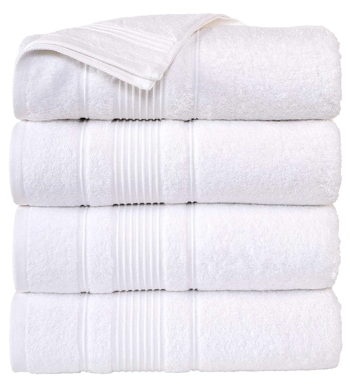 100% Cotton 16s White Sets Wholesale Bathroom Supplies High Quality Ultra Soft Hotel Bath Towel Suppliers