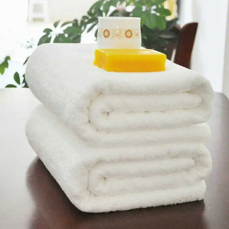 100% Cotton 16s White Sets Wholesale Bathroom Supplies High Quality Ultra Soft Hotel Bath Towel Suppliers